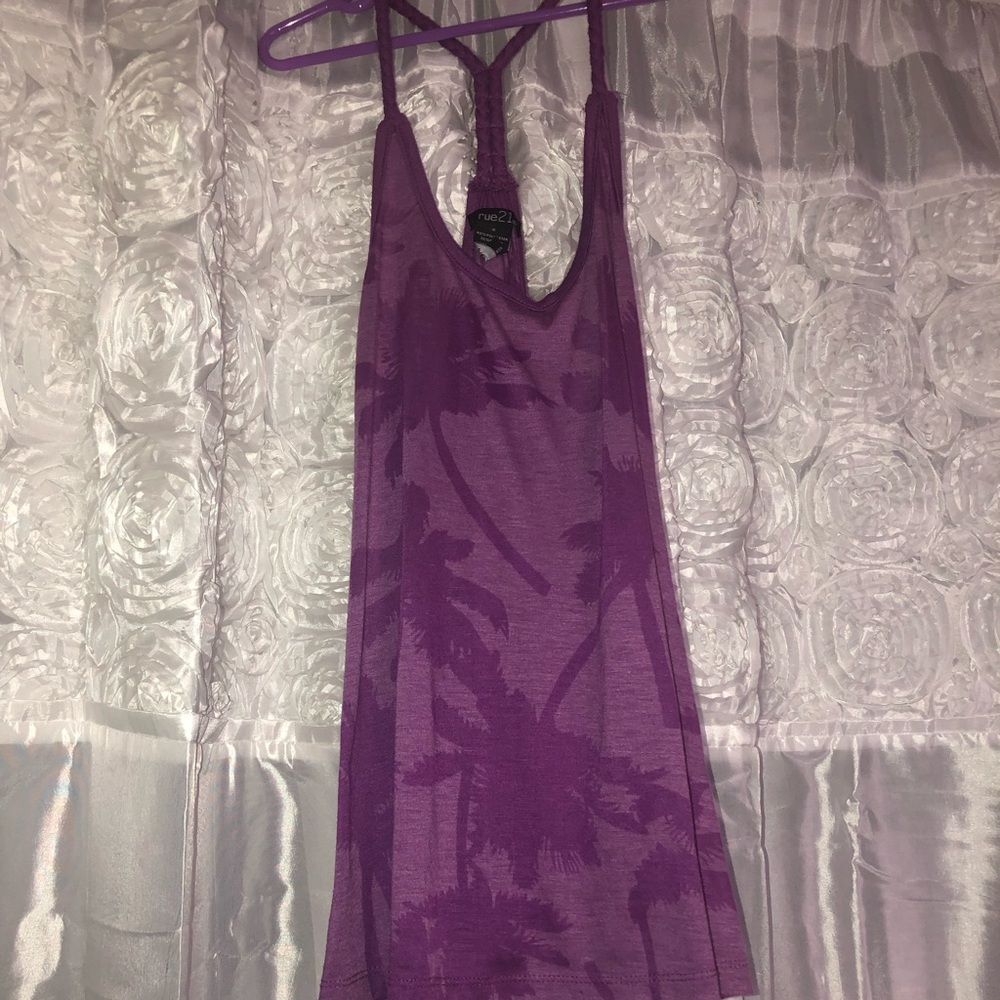 Rue 21 tropical tank top